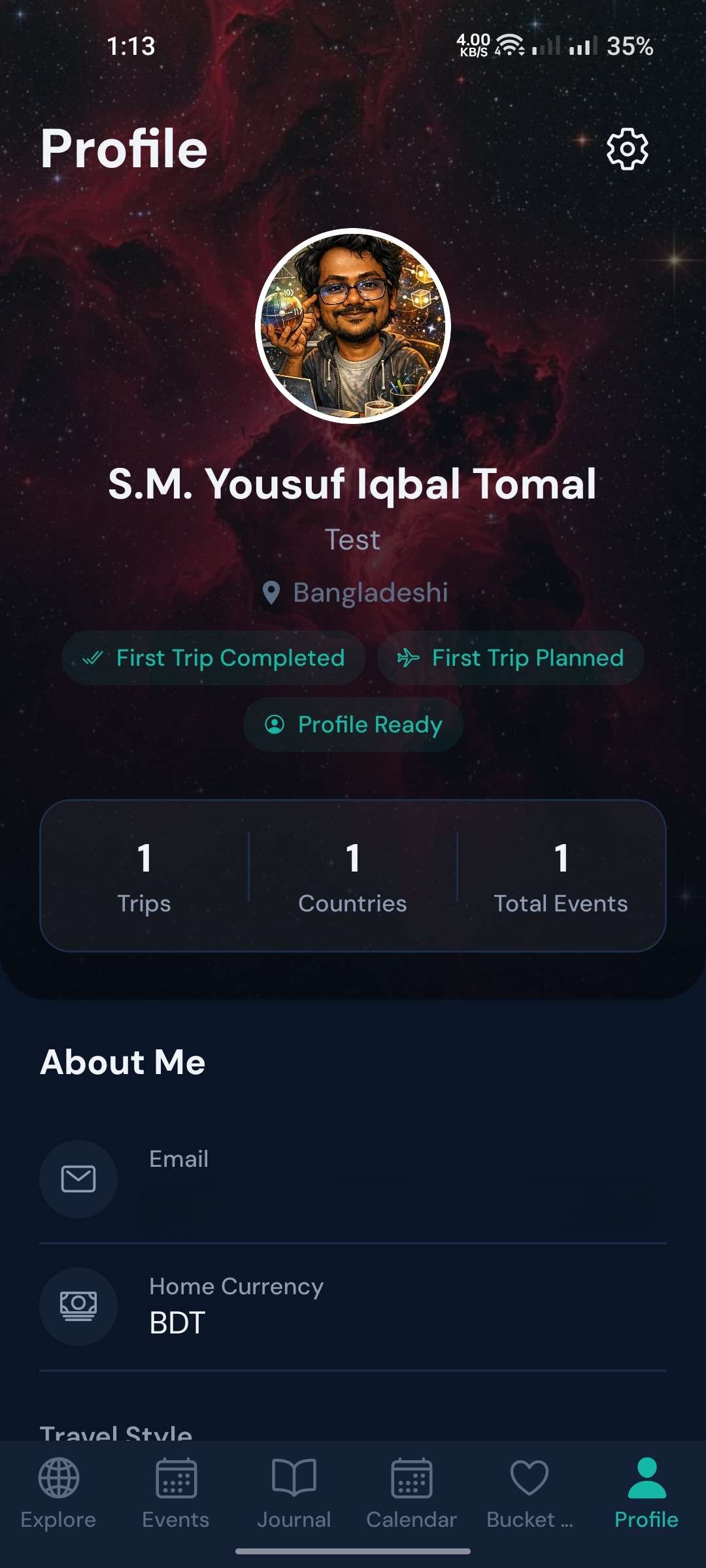 Tourist Mate app screenshot 2