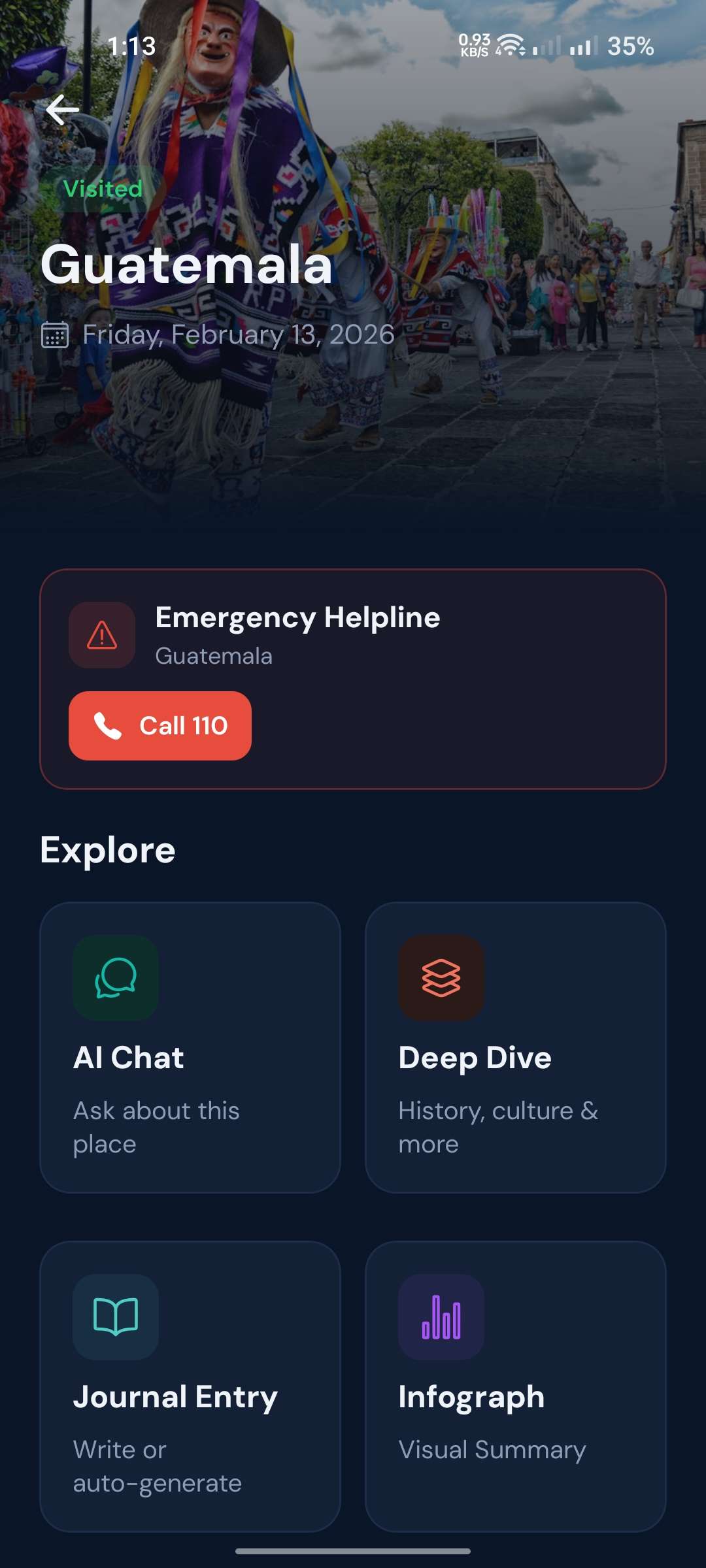 Tourist Mate app screenshot 3
